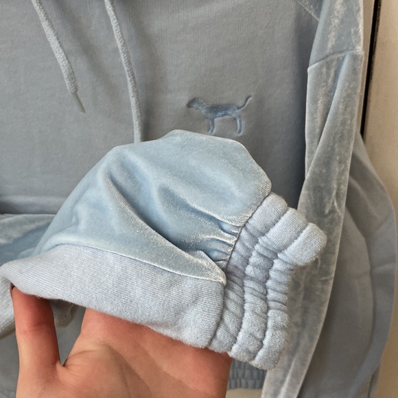 PINK Velour Sweatshirt - Picture 5 of 6